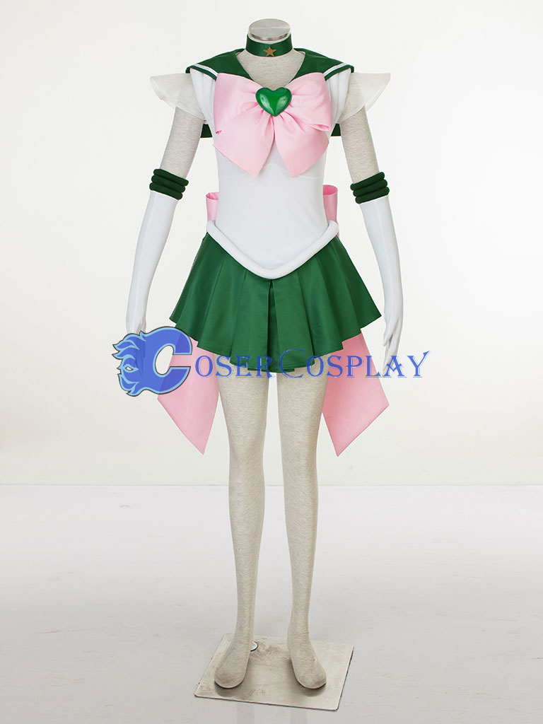 Sailor Moon Crystal Sailor Jupiter Kino Makoto Cosplay Costume